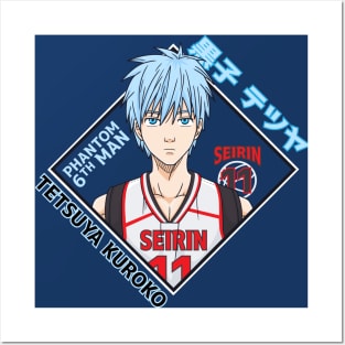 Tetsuya Kuroko Posters and Art